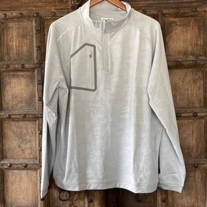 NWT: Peter Millar Zip Pullover, Large